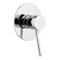 Deluxe Flange Built-In Shower Mixer, Rough-In Valve Included